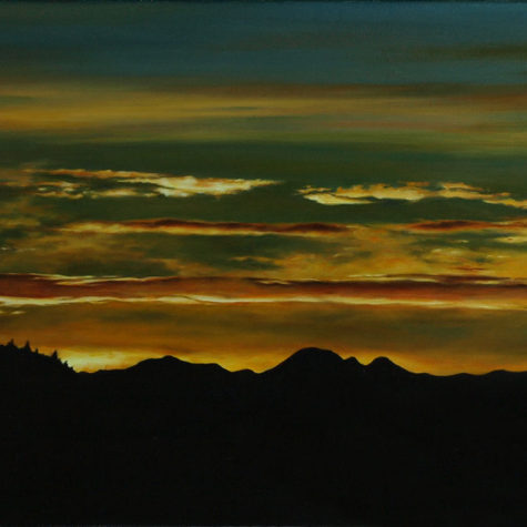 ST1111 - olio su tela - oil on canvas - 50x25h